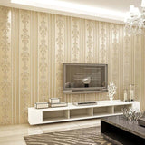 Modern Damask Stripe