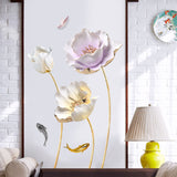 Chinese Style Flower 3D Wallpaper