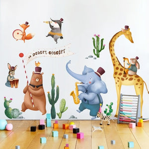 A Desert Consert PVC Wall Sticker